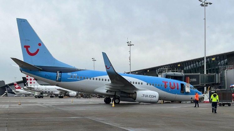 OO-JAR TUI Boeing 737-700 Brussels Belgium 08 JAN 2025